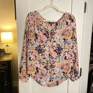Beautiful floral blouse!